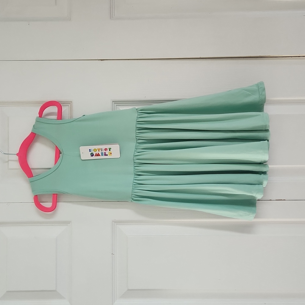NWT Dot Dot Smile Mint Green Twirl Dress